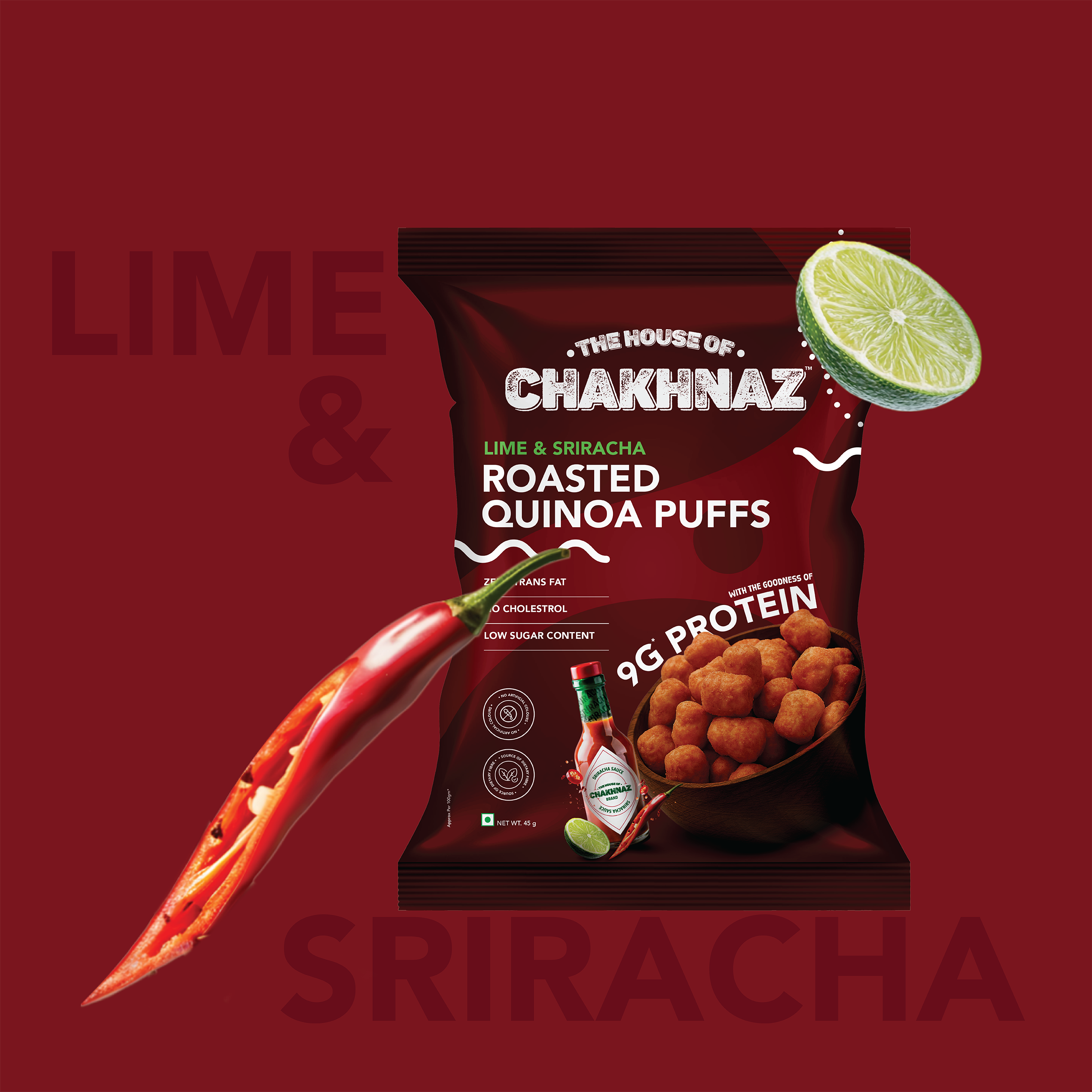 ROASTED QUINOA PUFFS